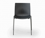 Стул пластиковый Gaber Fuller металл, технополимер черный Фото 4