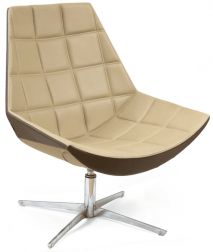 Кресло вращающееся с обивкой-thumbs-Фото1