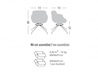 Кресло офисное с обивкой-thumbs-Фото3