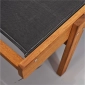 Шезлонг-лежак текстиленовый Tagliamento Textilene Padded ироко, батилин Фото 7