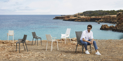 Кресло пластиковое Vondom Ibiza Basic полипропилен, стекловолокно белый Фото 12