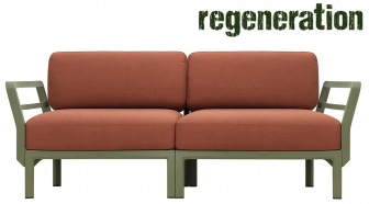 Диван пластиковый с подушками-thumbs-Фото1