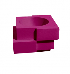 Кашпо пластиковое Cubic Yo Standard