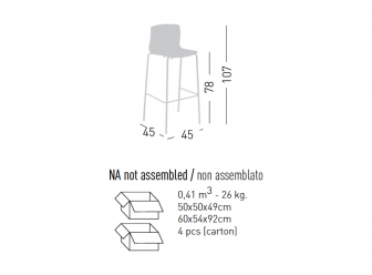 Стул барный с обивкой-thumbs-Фото3