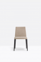 Стул деревянный мягкий PEDRALI Dress дуб, ткань венге, бежевый Фото 4