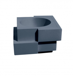 Кашпо пластиковое Cubic Yo Standard