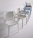 Кресло пластиковое Gaber Bakhita B технополимер белый Фото 6