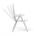 Кресло пластиковое складное Nardi Darsena стеклопластик белый Фото 9