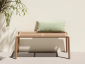 Скамья пластиковая Nardi Doga Bench стеклопластик капучино Фото 5