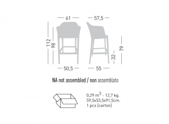 Кресло барное с обивкой-thumbs-Фото3