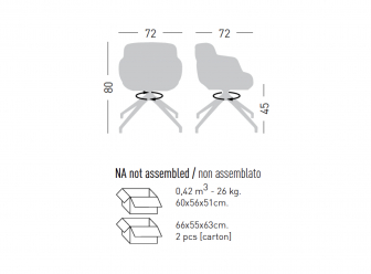 Кресло офисное с обивкой-thumbs-Фото3