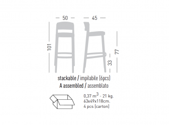 Стул пластиковый барный-thumbs-Фото3