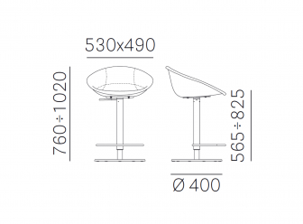 Кресло барное с обивкой-thumbs-Фото3