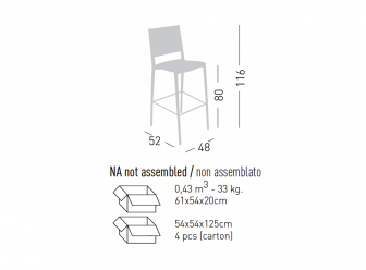 Стул пластиковый барный-thumbs-Фото3