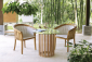 Кашпо деревянное Giardino Di Legno Twin сталь, тик Фото 7