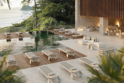 Лежак пластиковый Vondom Gatsby Basic полипропилен, стекловолокно, батилин тортора Фото 13
