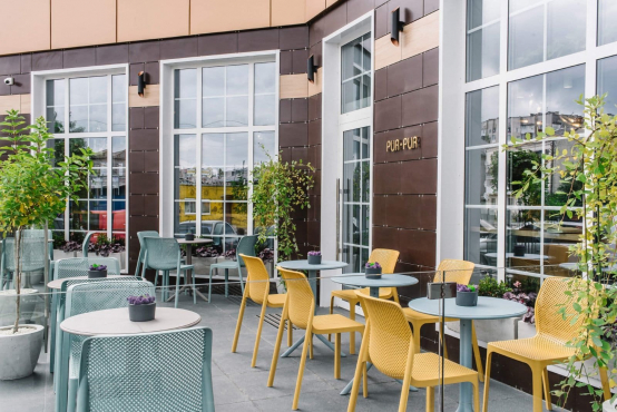 Летняя веранда ресторана PUR PUR, Луцк