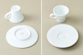 Кофейная пара для эспрессо Ancap Vivaldi фарфор белый Фото 21