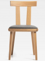 Стул деревянный с обивкой SIPA Milano ясень, ткань Фото 8