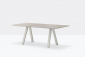 Стол ламинированный PEDRALI Arki-Table Outdoor сталь, алюминий, компакт-ламинат HPL бежевый, бежевый каменный Фото 5