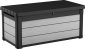 Сундук пластиковый Keter Denali DuoTech Deck Box 265 L полипропилен антрацит Фото 1