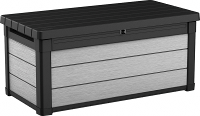 Сундук пластиковый Keter Denali DuoTech Deck Box 265 L полипропилен антрацит Фото 1