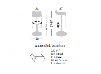 Стул пластиковый барный-thumbs-Фото3