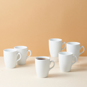 Кружка фарфоровая для латте Ancap Mug фарфор белый Фото 6