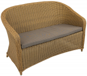 Диван двухместный плетеный с подушкой Primo Диван двухместный плетеный с подушкой Primo