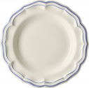 Блюдо глубокое круглое Gien Filet Bleu фаянс белый, синий Фото 1