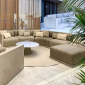 Пуф пластиковый мягкий Vondom Gatsby Basic полиэтилен, ткань Фото 8