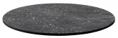 Столешница круглая PEDRALI Solid Laminate компакт-ламинат HPL черный каменный Фото 1