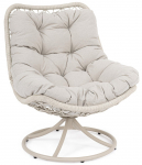 Кресло лаунж плетеное с подушкой Azores