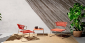 Кресло лаунж плетеное Scab Design Lisa Lounge Filo сталь, роуп тортора, оранжевый Фото 9
