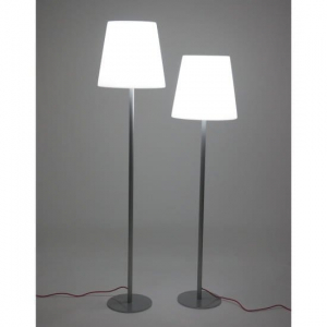 Торшер пластиковый SLIDE Ali Baba Steel Lighting сталь, полиэтилен белый Фото 10
