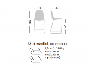 Стул полубарный с обивкой-thumbs-Фото3