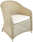 Кресло плетеное с подушкой Primo