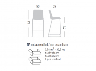 Стул барный с обивкой-thumbs-Фото3