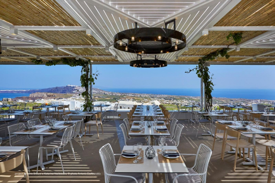 Pyrgos, Санторини, Греция