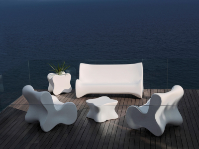 Столик пластиковый кофейный Vondom Pal Basic полиэтилен Фото 5