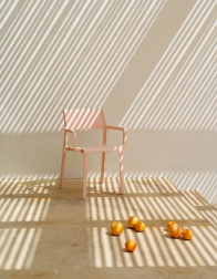 Кресло пластиковое Trill Armchair, розовый