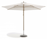Зонт пляжный профессиональный 2.5х2.5 м Atmosphera Desert тик, акрил слоновая кость Фото 1