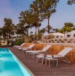 Шезлонг-лежак металлический Garden Relax Kaylan алюминий, текстилен белый Фото 6