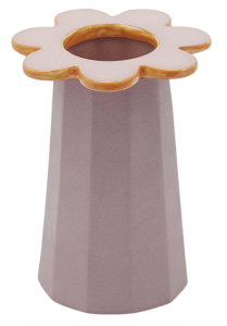 Ваза Маргаритка EDG Vase фарфор розовый Фото 1