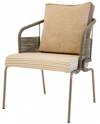 Кресло плетеное с подушкой-thumbs-Фото1