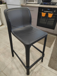 Стул пластиковый барный Net Stool