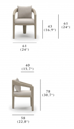 Кресло деревянное с подушкой-thumbs-Фото3
