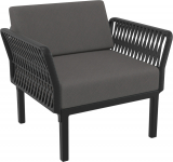 Кресло пластиковое с подушками Portofino Lounge