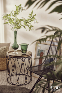 Ваза с длинным горлышком Полосы EDG Vase стекло зеленый Фото 10