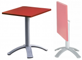 Стол пластиковый складной Gaber Tkitt BGPK алюминий, металл, технополимер Фото 4